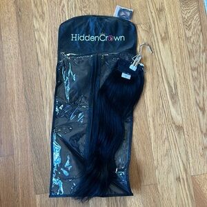Hidden Crown ponytail extension black 20inches